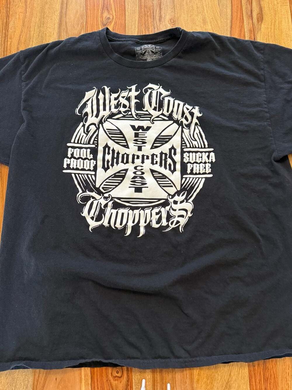 West Coast Choppers Graphic Tee Shirt Black 2XL